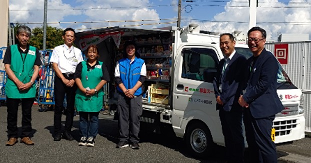 株式会社平和堂 滋賀県大津市での買い物支援(移動販売)を開始